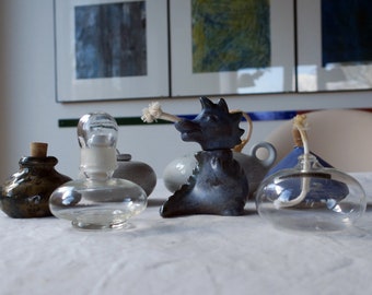 Vintage Oil Lamps