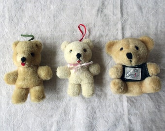 Vintage niedliche kleine Rauh Haar Bärchen Teddy