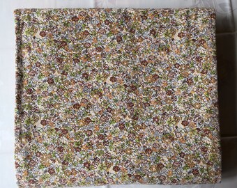 Vintage duvet cover 70s with flowers