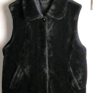 Vintage Cozy Fur Vest