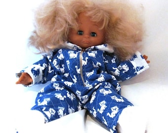 Vintage dangling doll Simba with sleepy eyes and great hair for styling