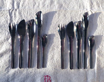 Vintage Cutlery Seafood Picard and Wielpuetz