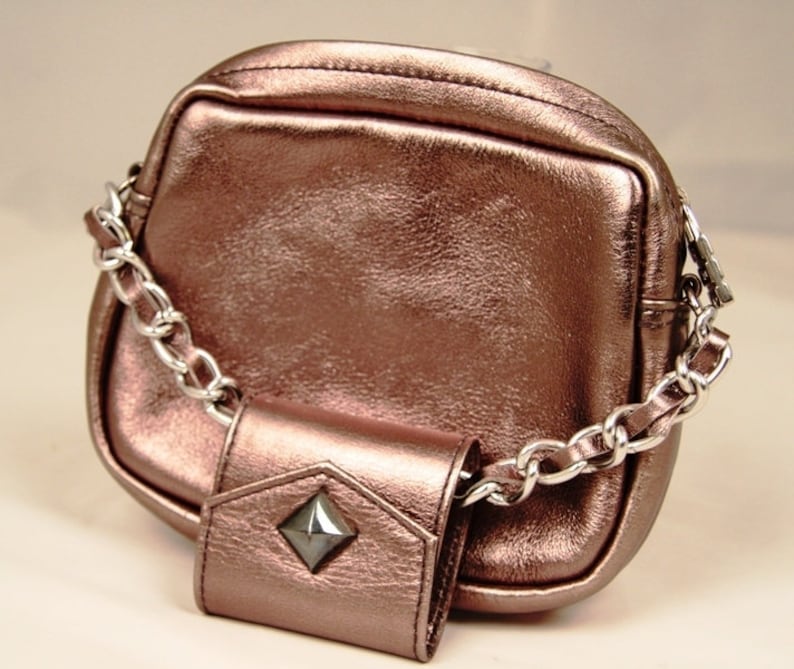 Vintage belt bag by Rolf DEY with chain image 1