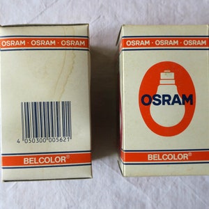 Vintage 26 Osram Belcolor Glühbirnen Bild 5