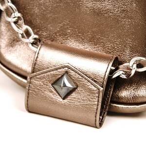 Vintage belt bag by Rolf DEY with chain image 4