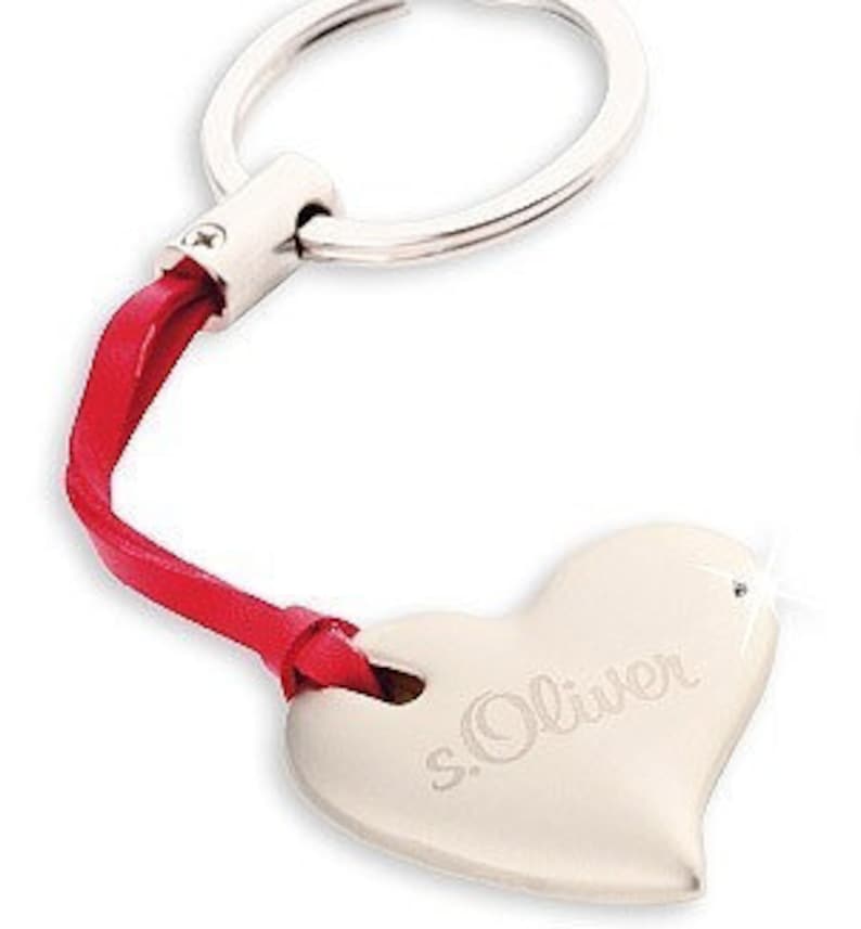 Vintage heart keychain S Oliver image 1