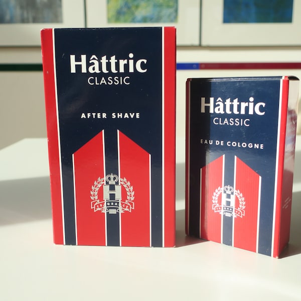 Vintage Hâttric Classic  After Shave  und  Hâttric Classic  Eau de Cologne  für Männer