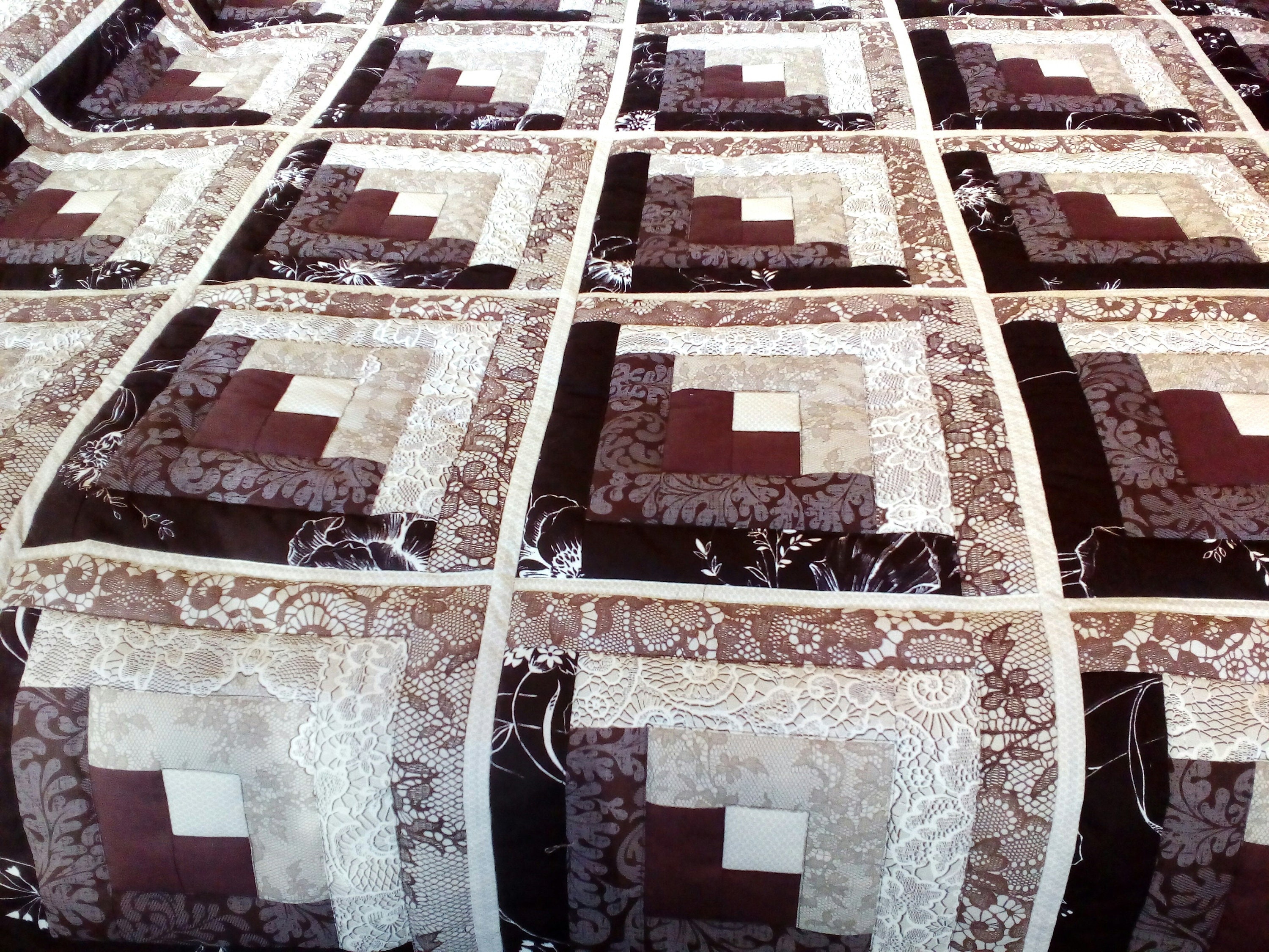 Patchwork quilt for sale Set Handmade quilt Handmade blanket Etsy