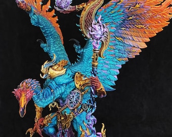 Lord of Change - Kairos Fateweaver - Deamon - Warhammer 40K - AoS - Miniatures Painted COMMISSION