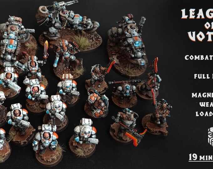 Leagues of Votann Combat Patrol Warhammer 40K Miniatures Painted Etsy
