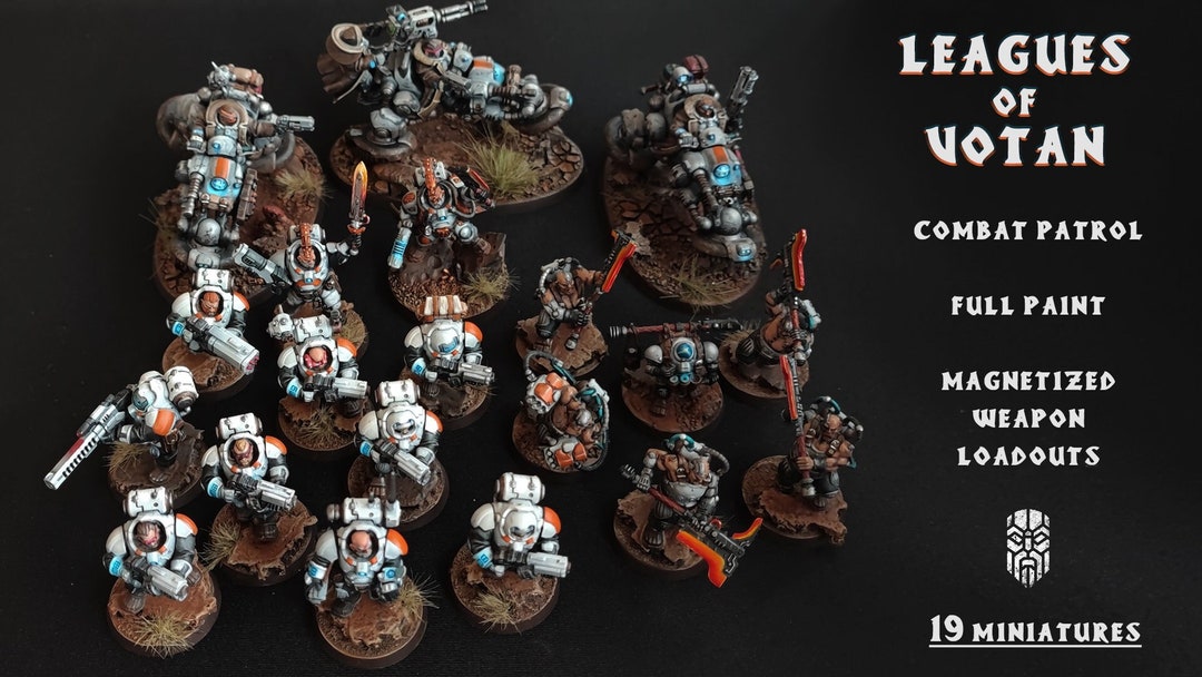 Leagues of Votann Combat Patrol Warhammer 40K Miniatures Painted Etsy