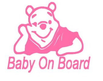 Free Free 69 Winnie The Pooh Baby On Board Svg SVG PNG EPS DXF File