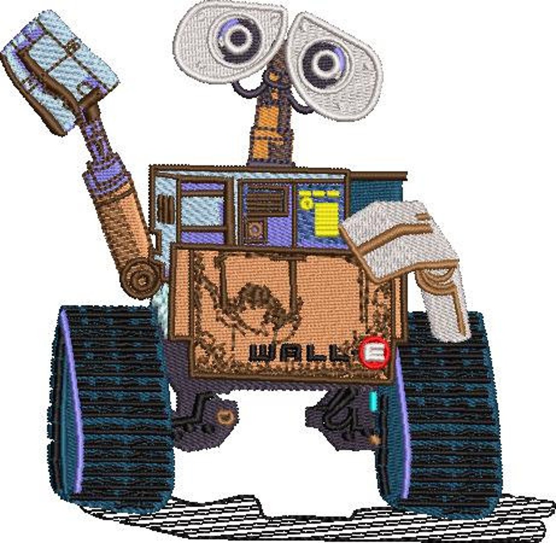 WallE Embroidery Pattern Etsy