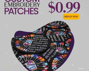Custom Patches , Custom Embroidery Patches , Embroidery Patches , Iron on Patches, Embroidered Patches, Wholesale Patches, Embroidered patch