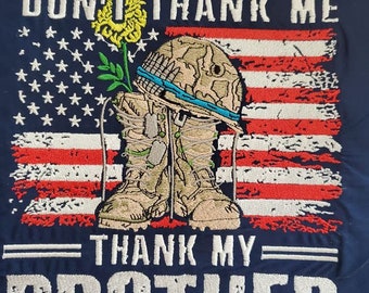 Veteran patriotisk broderidesign militär maskinstygnsmönster 4 juli digital fil PES DST JEF