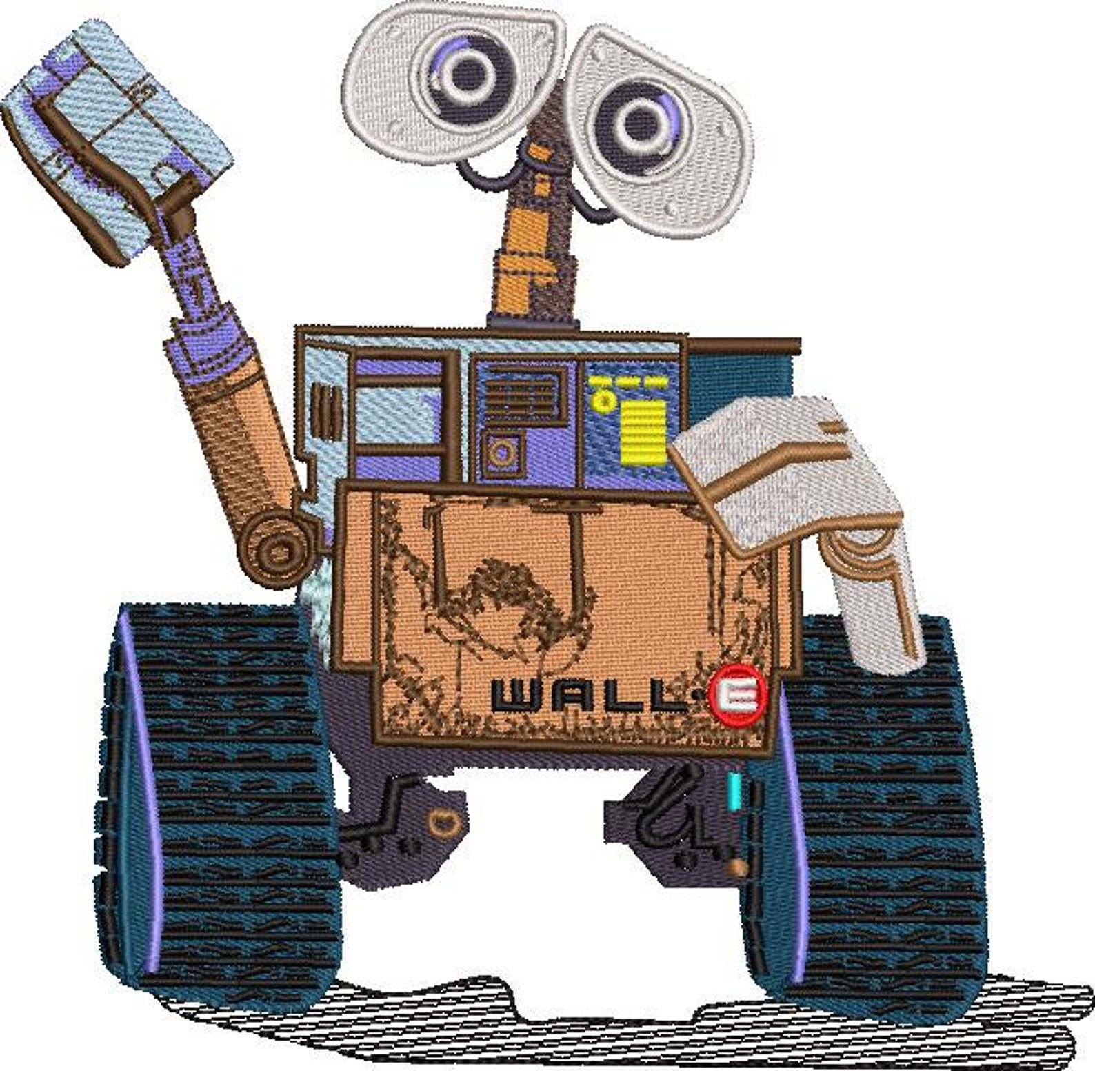 Walle embroidery pattern  etsy