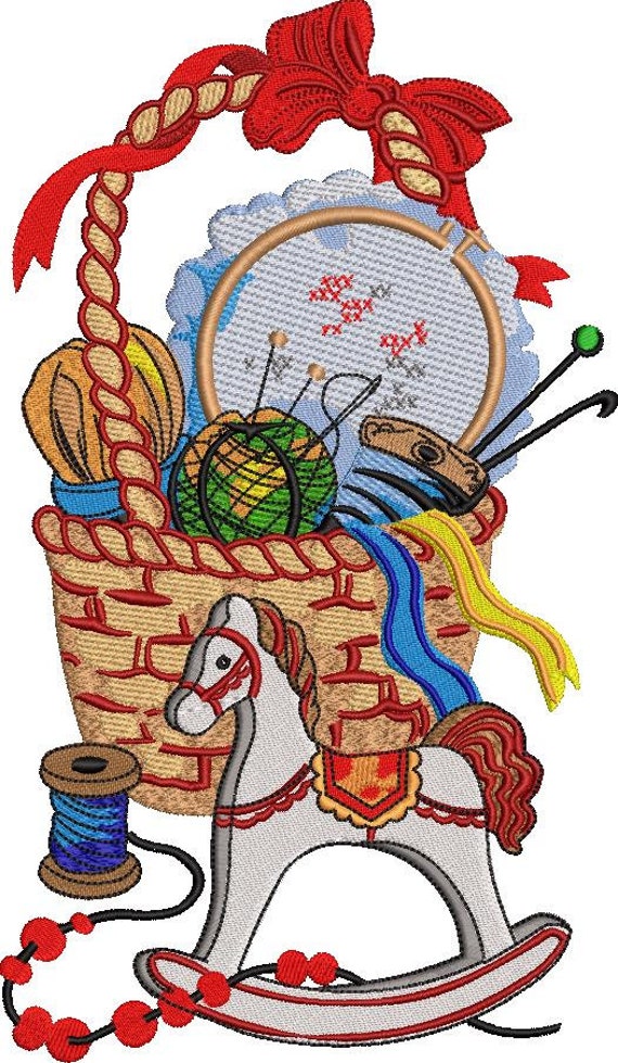 Sewing Stuff Embroidery Pattern Etsy