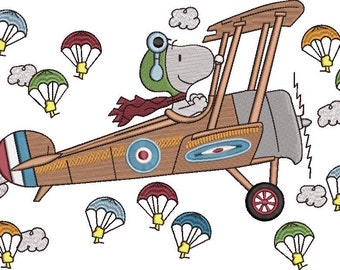 Vintage 1960s Snoopy Die Cast Air Plane Etsy