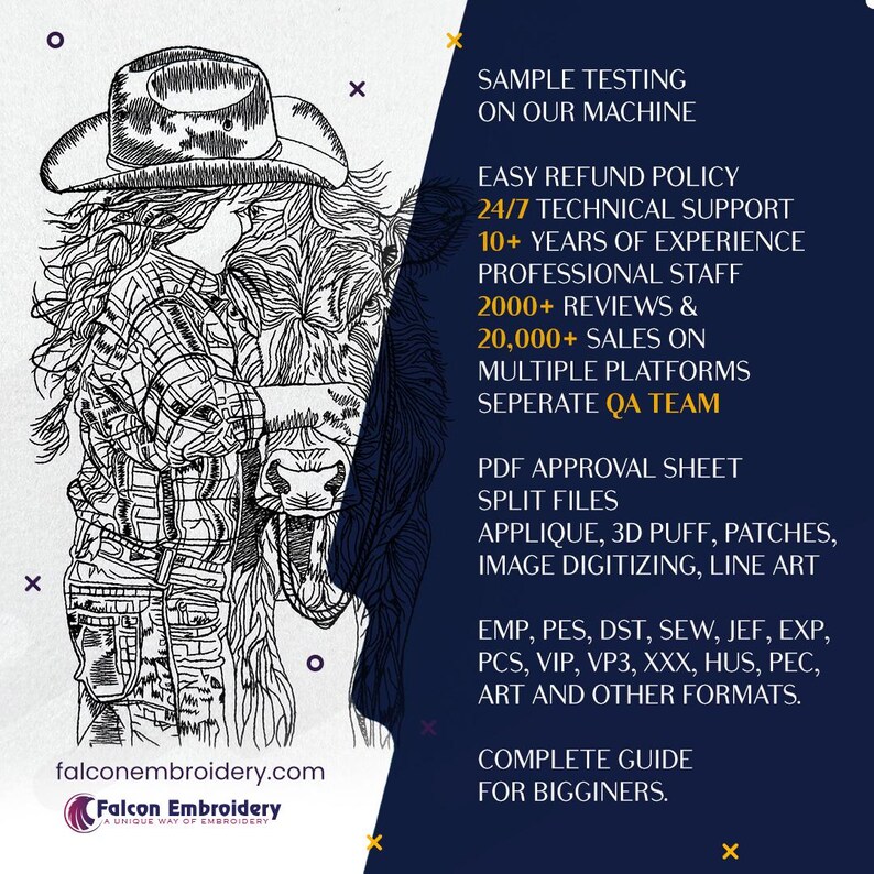 Custom embroidery digitizing service for personal and business use, high-quality stitch files for embroidery machines