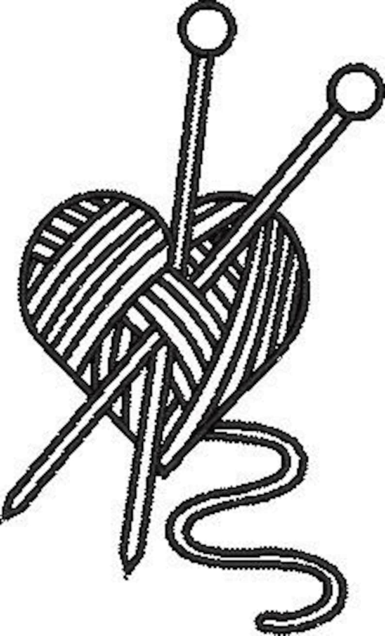 Sewing Heart Embroidery Pattern Etsy