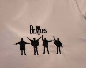 Beatles-Stickerei, The Beatles Silhouette Stickmuster, Beatles-Stickerei, Beatles-Stickerei, Digitales Stickmuster, Instant Download PES DST
