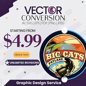 Image To Vector, Photo to SVG, Graphic Design Services, Convert To Vector, Logo Conversion, Digital Illustration, SVG Logo, Vector Design