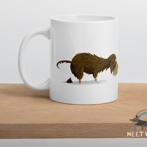 Dachshund Mug &quot;Perfect Poo&quot; | Funny Dachshund Gift | Wire-Haired Doxie | Dog Lover Cup | Funny Print Ceramic Mug | Dackel Geschenk | Doxie
