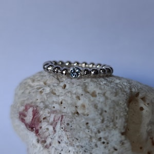 Ball Ring 935 Silver