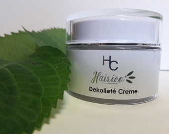 Decollete Creme HC Naturkosmetik ohne Tierversuche