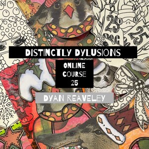 Dyan Reaveley's Dylusions Creative Dyary Die Cuts Black & White