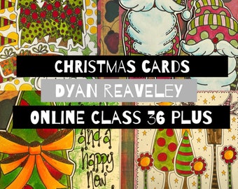 Online Class 36 Plus - Christmas Cards