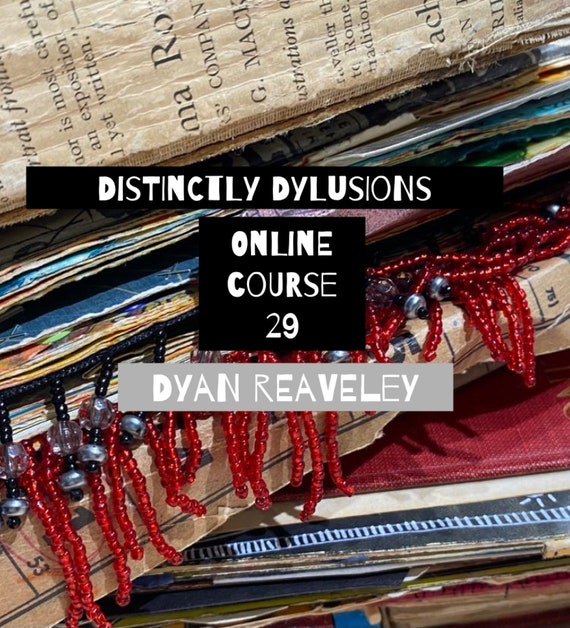 Dyan Reaveley's Dylusions Dyalog Bundle - 'Believe' Canvas Cover & 2 Insert Books For Journaling - View #11
