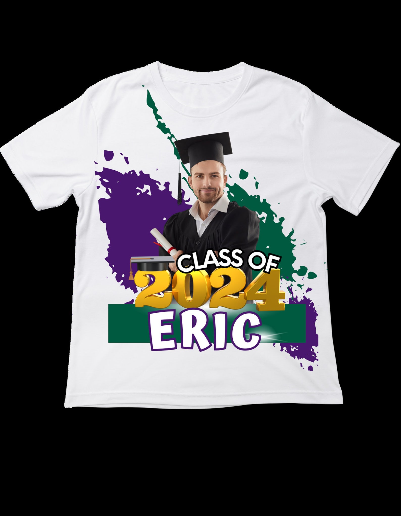 2024 Graduation Canva Tshirt Design Template Canva Pro Digital