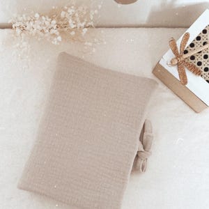 Customizable health record cover in double cotton gauze
