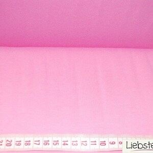 Organic cotton summer jersey pink by lillestoff image 3