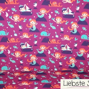 Bio-Jersey Mermaids von lillestoff