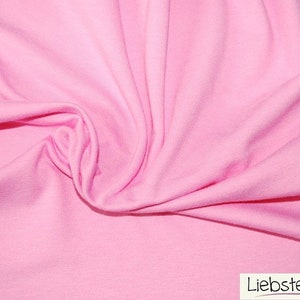 Organic cotton summer jersey pink by lillestoff image 4