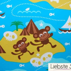 Bio-Jersey Monkeytreasure von lillestoff Bild 3