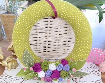 Turkranz Fruhling Shabby Deko Romantischer Kranz Etsy