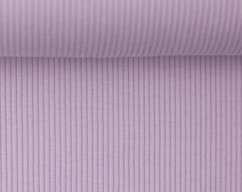 Rib jersey - Marissa - Uni - pastel purple - new color