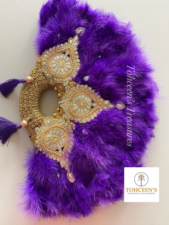 Bridal Hand Fan Hand Fans for Brides Nigerian Hand Fanwhite Etsy