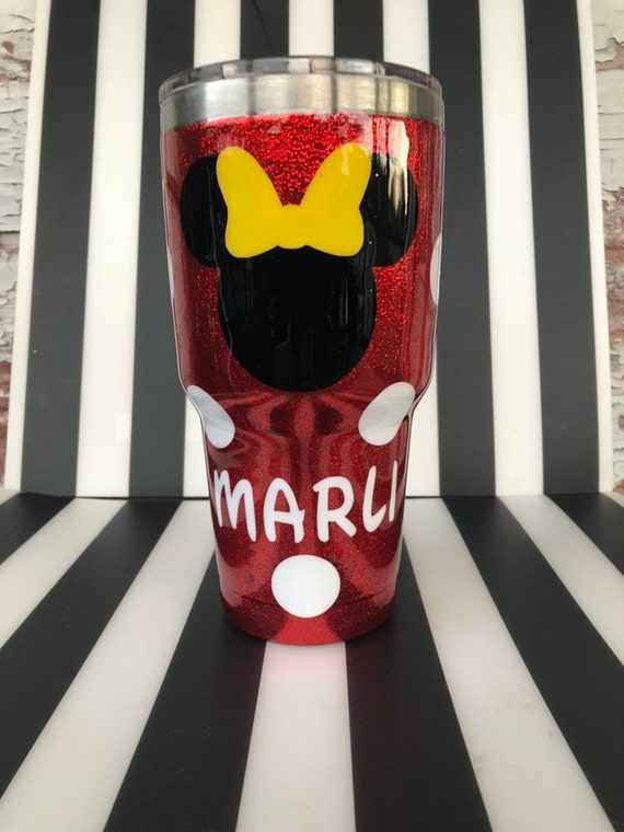 Red Black White Glitter Tumbler /Stainless Steel Tumbler/Wine | Etsy