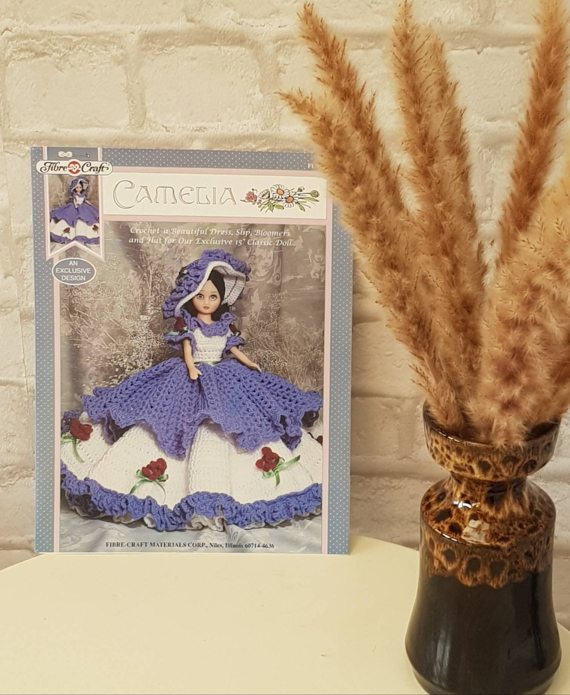 Vintage Fibre Craft Dolls Clothing Crochet Pattern Free Etsy UK