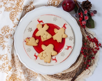 4er Keksausstecher Set Weihnachtsengel Christmas Angel