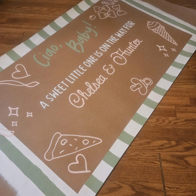 Hand Painted Banners Customized for Birthday -Anniversary -Baby Showers -Celebrations-- 21st birthday image 11