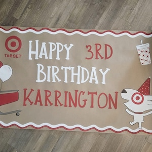Hand Painted Banners Customized for Birthday -Anniversary -Baby Showers -Celebrations-- 21st birthday image 14