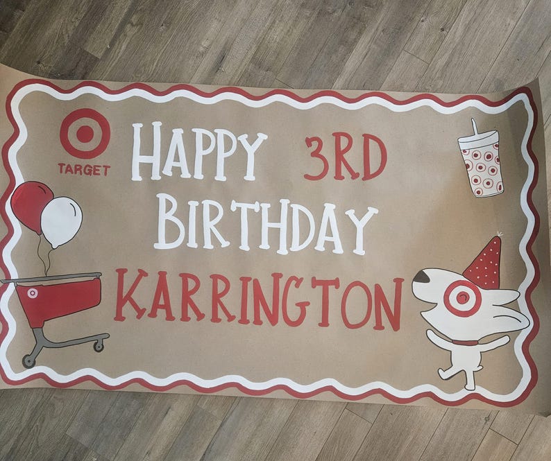 Hand Painted Banners Customized for Birthday -Anniversary -Baby Showers -Celebrations-- 21st birthday image 14