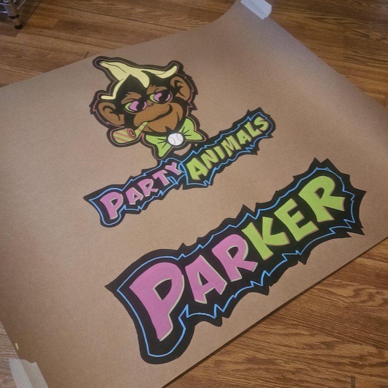 Hand Painted Banners Customized for Birthday -Anniversary -Baby Showers -Celebrations-- 21st birthday image 10