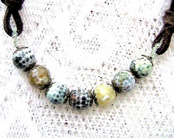 Colourful Agate Necklace