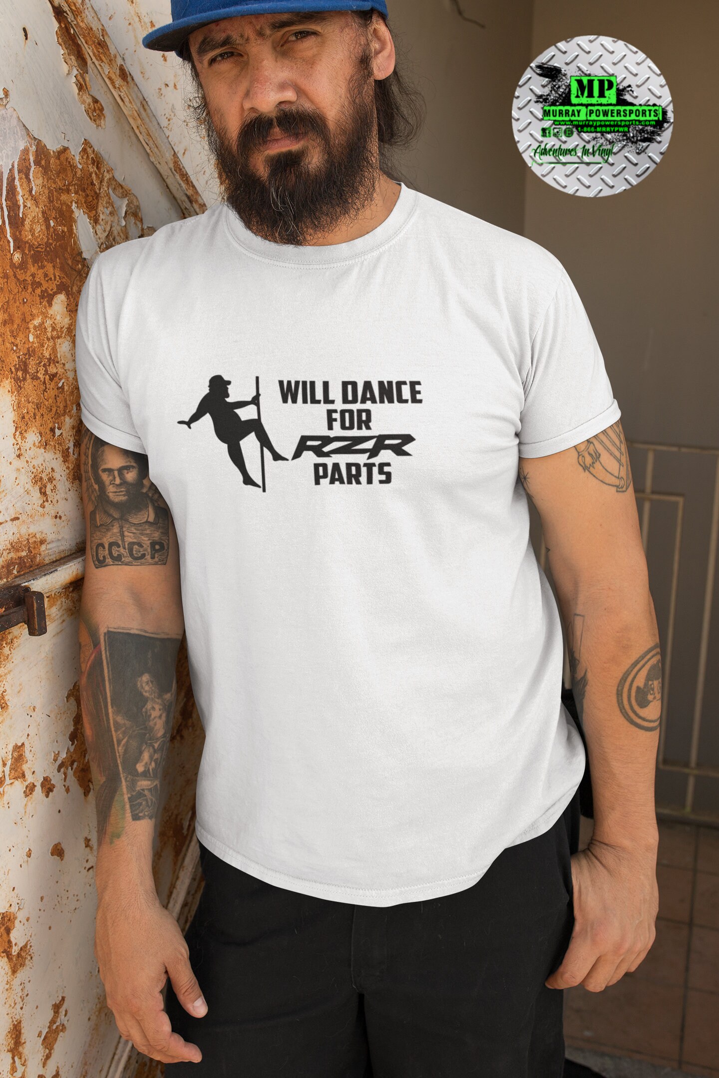 RZR Parts Adult Unisex T-shirt black 